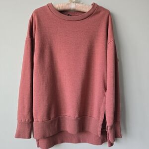 90 Degree By Reflex Pink Pullover